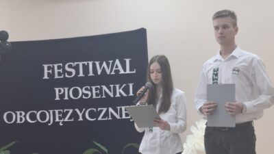 Międzyszkolny Festiwal Piosenki Obcojęzycznej